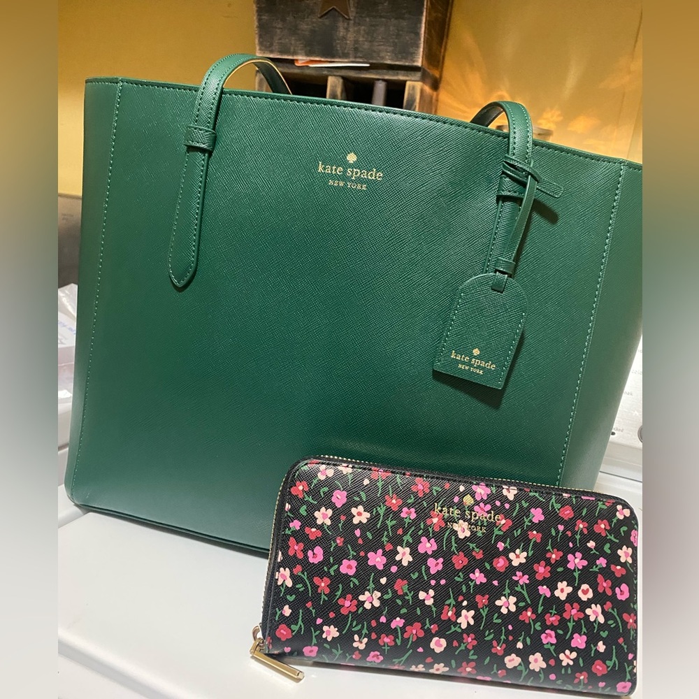 Kate Spade tote and wallet